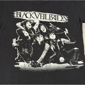 Black Veil Brides Warped Tour 2013 Band Tee Small BVB Concert Emo Rock Graphic